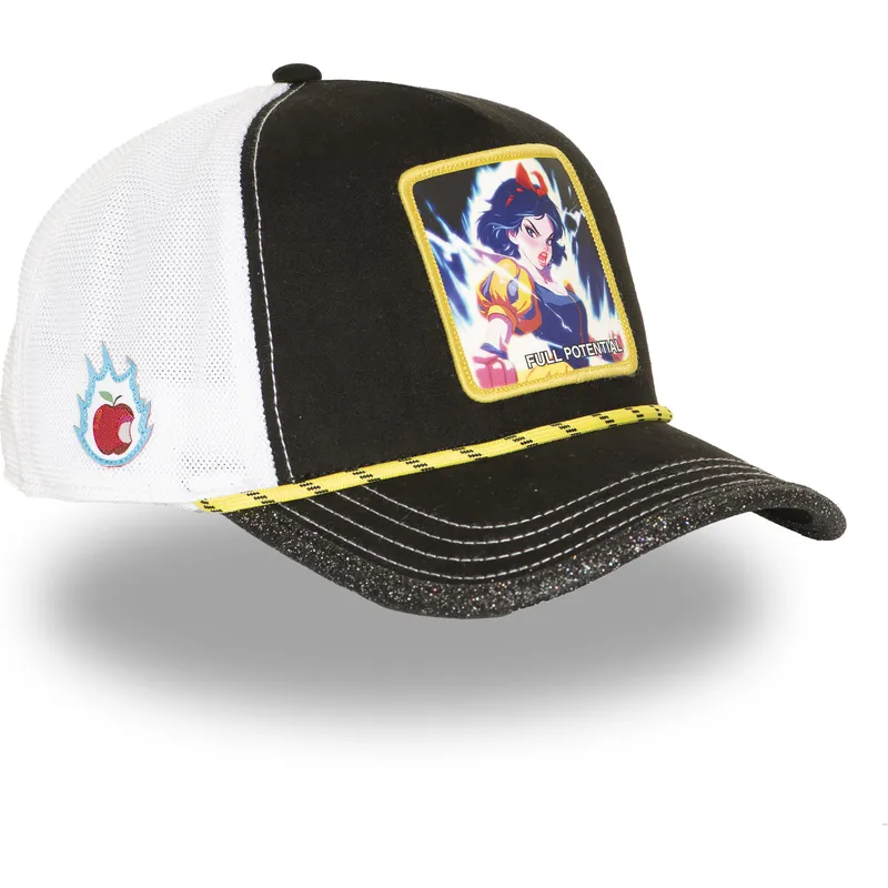 cap-izliekta-black-snapback-snow-white-disney-no-capslab cap-izliekta-black-snapback-snow-white-disney-no-capslab
