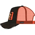 trucker-cap-schwarz-und-orange-david-bowie-dead-stars-still-burn-fam-dea-famous-von-capslab