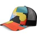 cepur-izliekta-truckeris-daudzkrasains-snapback-geometric-dark-hft-no-djinns