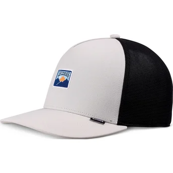 Cepur izliekta truckeris pelēks snapback Seersoftmesh HFT no Djinns