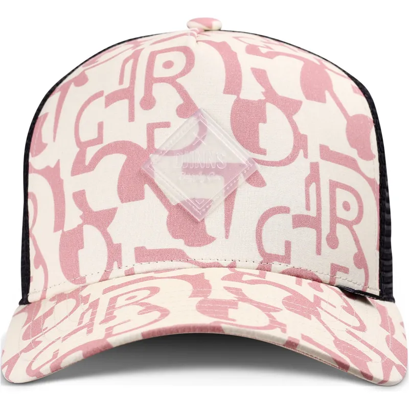 trucker-cap-beige-und-rosa-simple-aztek-hft-von-djinns