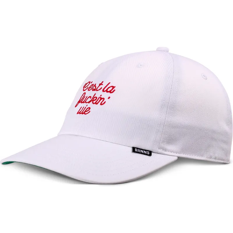 cap-izliekta-white-adjustable-strap-no-djinns