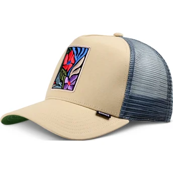 Gorra Trucker Beige M-Flowers HFT von Djinns