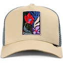 gorra-trucker-beige-m-flowers-hft-von-djinns