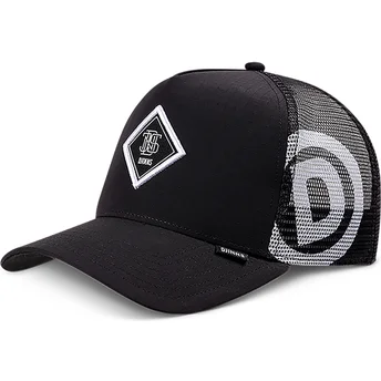 Cepur izliekta truckeris melns snapback Big RipStop HFT no Djinns