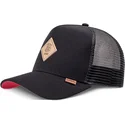 cepur-izliekta-truckeris-melns-snapback-plainlace-hft-no-djinns