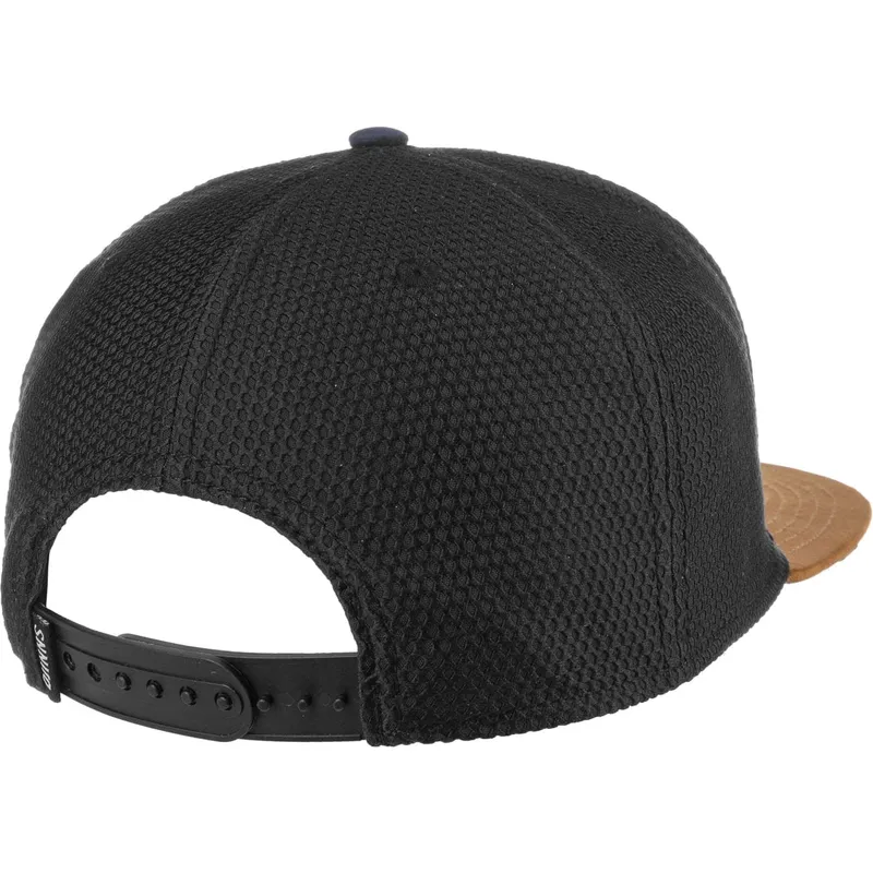 cepur-plakana-melns-snapback-honey-knit-no-djinns cepur-plakana-melns-snapback-honey-knit-no-djinns