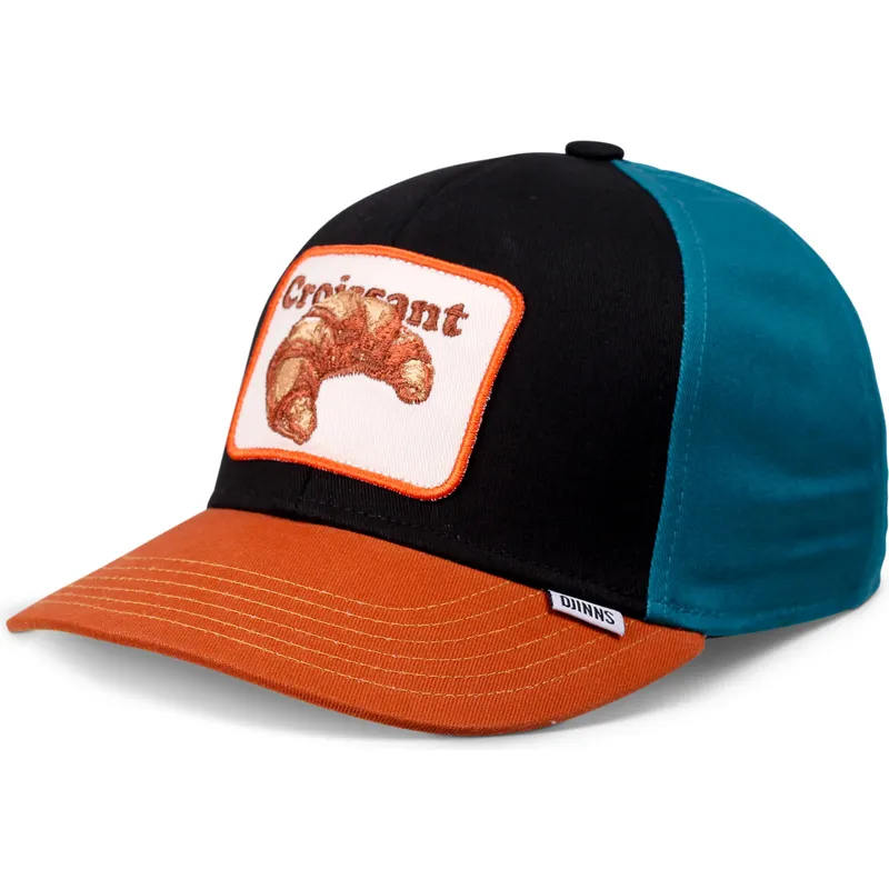 bojd-flerfargad-snapback-keps-for-barn-food-croissant-basic-fran-djinns