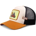 cepur-izliekta-truckeris-bruns-snapback-riding-fast-hft-no-coastal