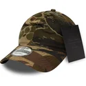 new-era-curved-brim-9twenty-brushed-cotton-three-looms-woodland-camouflage-adjustable-cap