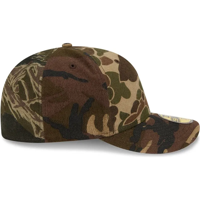 gebogene-camouflage-kappe-verstellbar-59fifty-pre-curved-brushed-cotton-three-looms-woodland-von-new-era