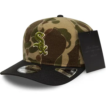 Gebogene Kappe Camouflage verstellbar 19TWENTY Brushed Cotton Three Looms Duck von Chicago White Sox MLB von New Era