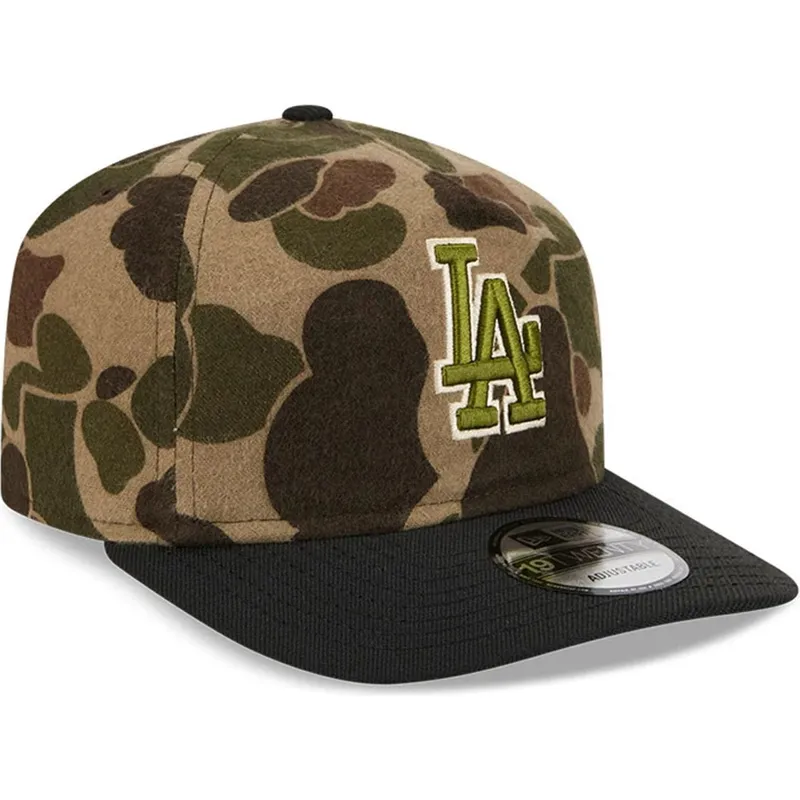 cap-izliekta-camouflage-adjustable-strap-19twenty-brushed-cotton-three-looms-duck-no-los-angeles-dodgers-mlb-no-new-era