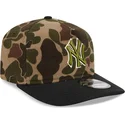 gebogene-kappe-camouflage-verstellbar-19twenty-brushed-cotton-three-looms-duck-der-new-york-yankees-mlb-von-new-era
