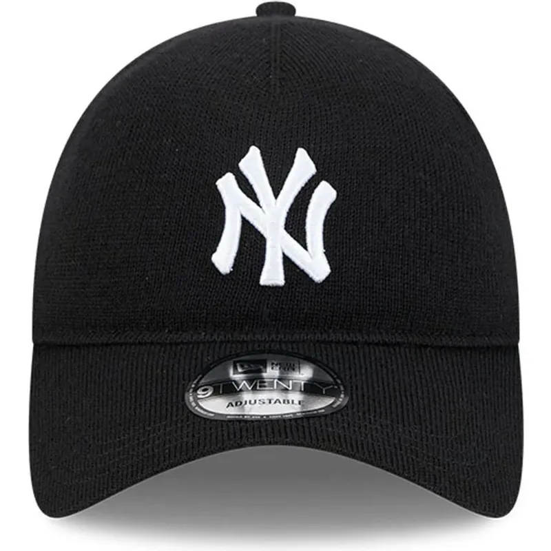 cap-izliekta-black-adjustable-strap-9twenty-merino-wool-yarn-no-new-york-yankees-mlb-no-new-era