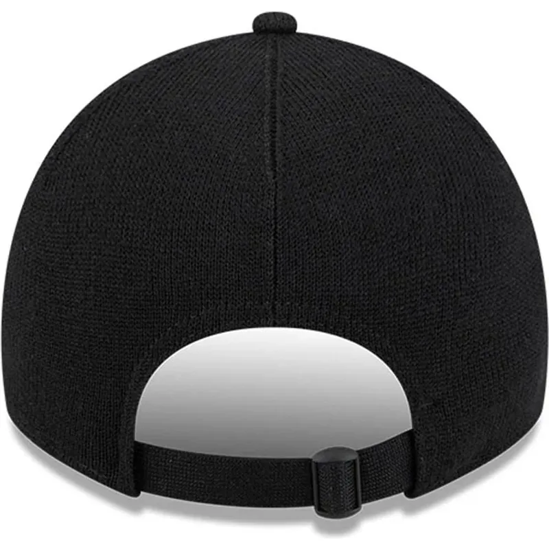 cepur-izliekta-melns-regulejama-lente-9twenty-merino-wool-yarn-no-new-york-yankees-mlb-no-new-era
