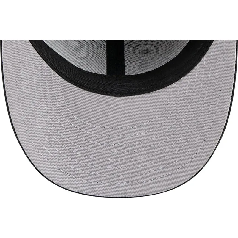 czarna-dopasowana-czapka-z-zakrzywionym-daszkiem-59fifty-low-profile-floral-cord-three-looms-printed-corduroy-oakland-athletics-