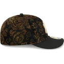 cepur-izliekta-melns-pieguloss-59fifty-low-profile-floral-cord-three-looms-printed-corduroy-no-new-york-yankees-mlb-no-new-era