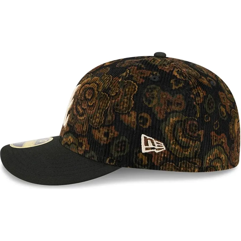 cap-izliekta-black-ajustada-59fifty-low-profile-floral-cord-three-looms-printed-corduroy-no-atlanta-braves-mlb-no-new-era