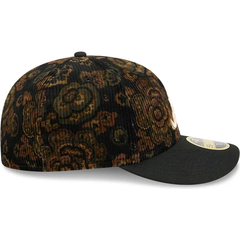 cap-izliekta-black-ajustada-59fifty-low-profile-floral-cord-three-looms-printed-corduroy-no-atlanta-braves-mlb-no-new-era