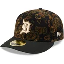 svart-bojd-keps-justerbar-59fifty-low-profile-floral-cord-three-looms-printed-corduroy-fran-detroit-tigers-mlb-av-new-era