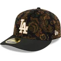 cap-izliekta-black-ajustada-59fifty-low-profile-floral-cord-three-looms-printed-corduroy-no-los-angeles-dodgers-mlb-no-new-era