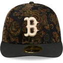 cap-izliekta-black-ajustada-59fifty-low-profile-floral-cord-three-looms-printed-corduroy-no-boston-red-sox-mlb-no-new-era