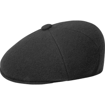 Beret black no Boina negra Wool Panel 575 Black no Kangol