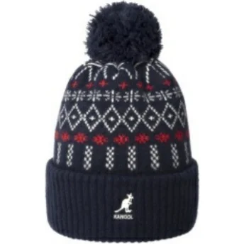 Cepur ar bumbuli tumši zils Holiday Dk Blue no Kangol