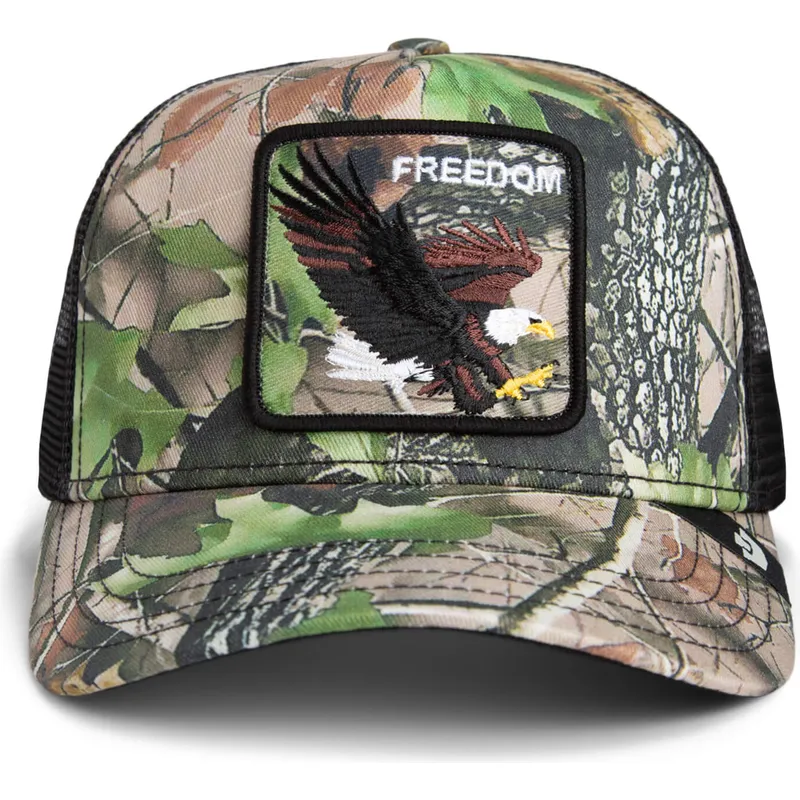 cepur-izliekta-truckeris-maskesanas-snapback-freedom-eagle-camouflage-seasonal-real-tree-the-farm-no-goorin-bros