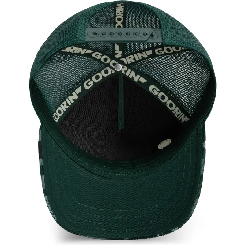 cepur-izliekta-truckeris-zals-snapback-lucky-duck-corduroy-camo-the-farm-no-goorin-bros