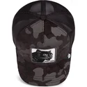 cepur-izliekta-truckeris-melns-snapback-panther-corduroy-camo-the-farm-no-goorin-bros