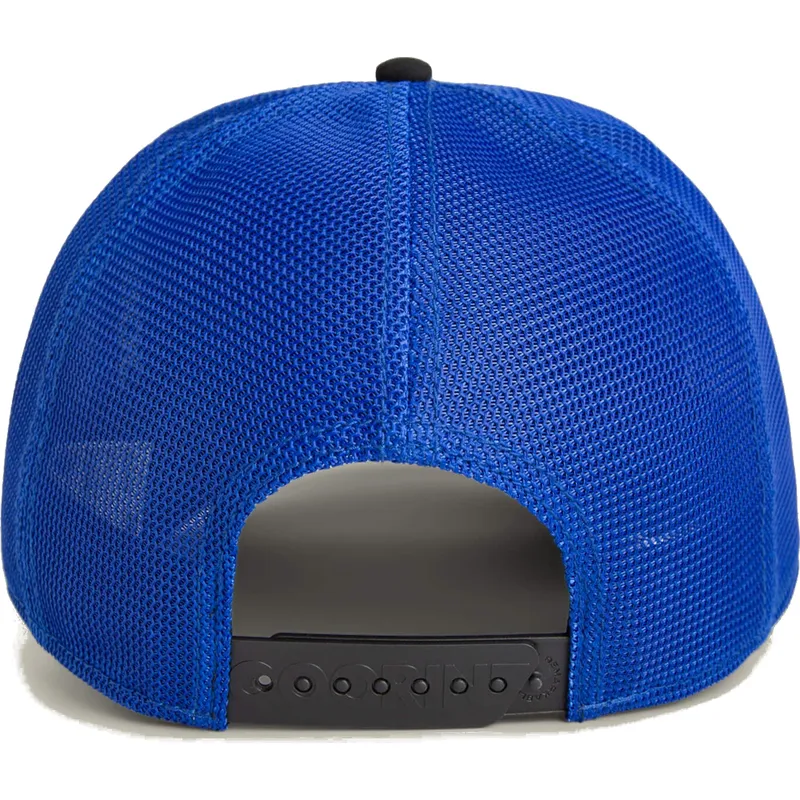 cepur-izliekta-truckeris-zils-snapback-flex-suede-the-farm-no-goorin-bros
