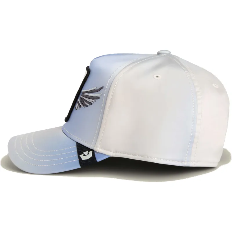 hellblaue-gebogene-snapback-kappe-pegaso-legend-flare-up-wings-the-farm-von-goorin-bros