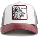 casquette-trucker-blanche-et-rouge-lion-empire-courtside-the-farm-goorin-bros