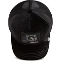 cepur-izliekta-truckeris-melns-snapback-iced-panther-jewel-tones-the-farm-no-goorin-bros