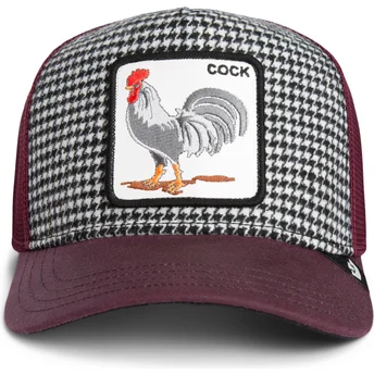 Flerfärgad trucker-keps tupp Cock Rooster Verry Dapper The Farm från Goorin Bros.
