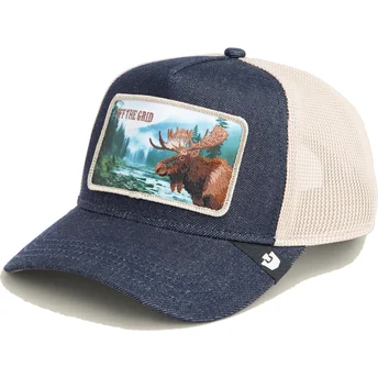 Cepur izliekta zils snapback Off The Grid Staycation Homestead The Farm no Goorin Bros.
