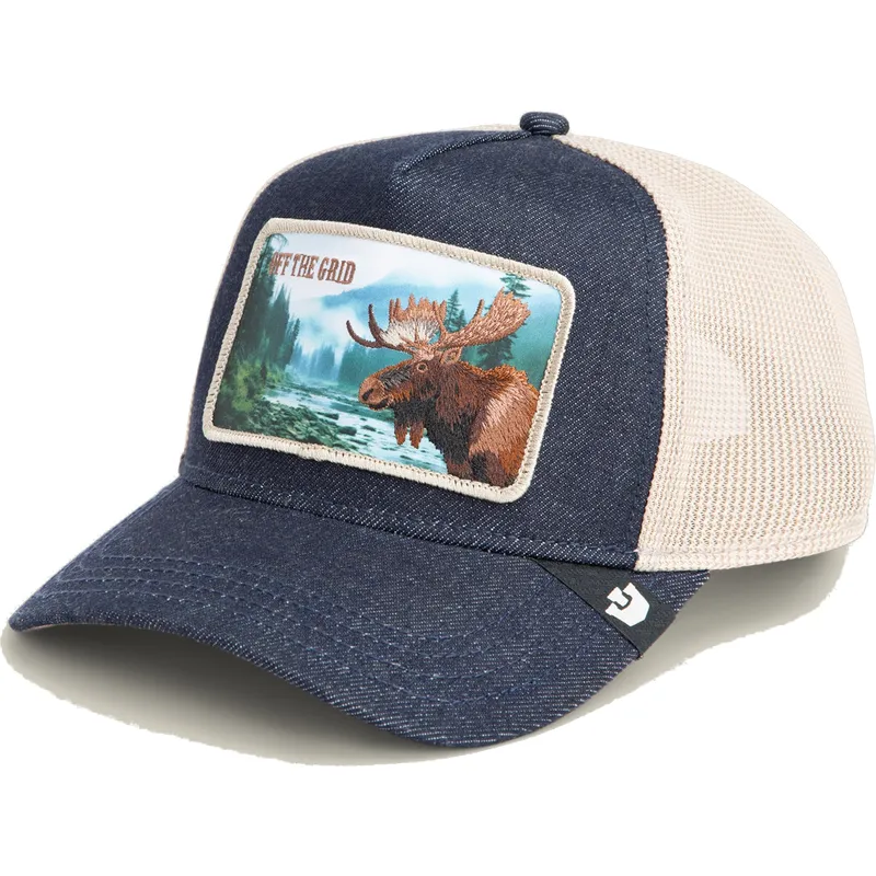 cepur-izliekta-truckeris-zils-snapback-off-the-grid-staycation-homestead-the-farm-no-goorin-bros