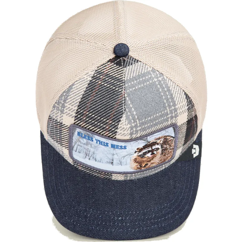 cepur-izliekta-truckeris-zils-snapback-bless-this-mess-free-spirited-homestead-the-farm-no-goorin-bros