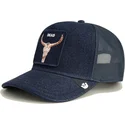 cepur-izliekta-truckeris-tumsi-zils-snapback-dead-denim-the-farm-no-goorin-bros
