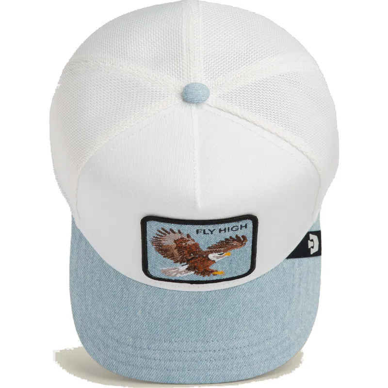cepur-izliekta-truckeris-zils-snapback-high-denim-the-farm-no-goorin-bros