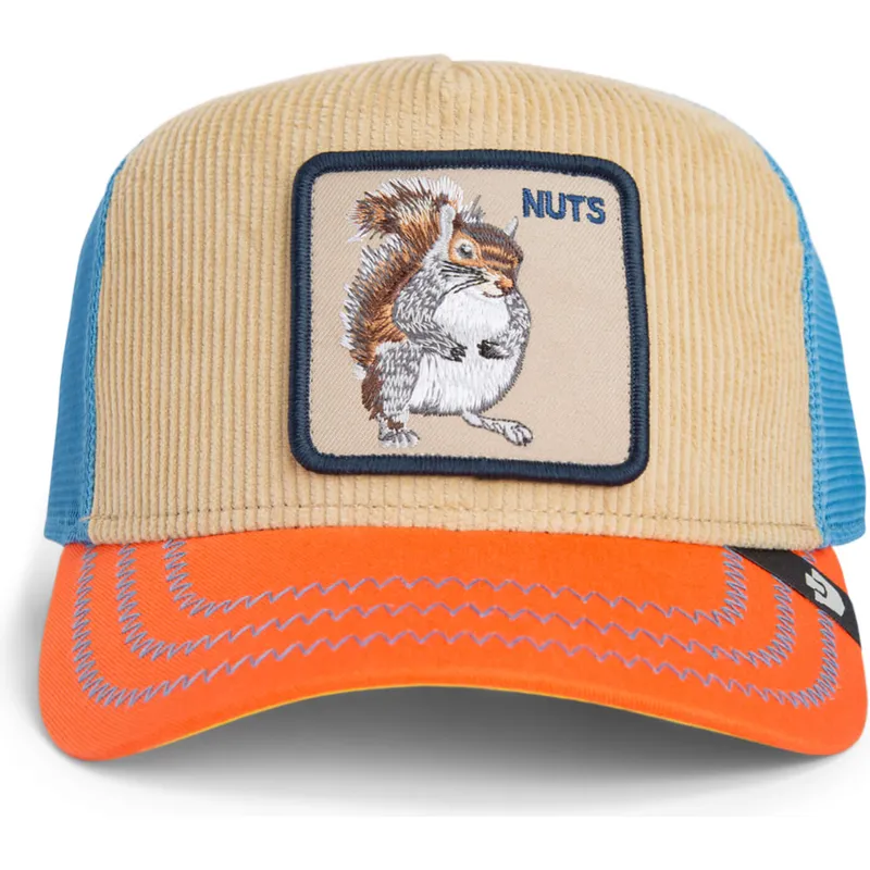 cepur-izliekta-truckeris-daudzkrasains-snapback-nuts-remix-the-farm-no-goorin-bros