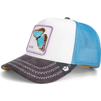 Casquette trucker multicolore papillon Social Remix The Farm Goorin Bros.