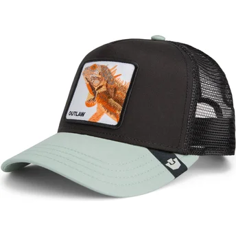 Czapka trucker czarna jaszczurka The Outlaw Sport The Farm Goorin Bros.