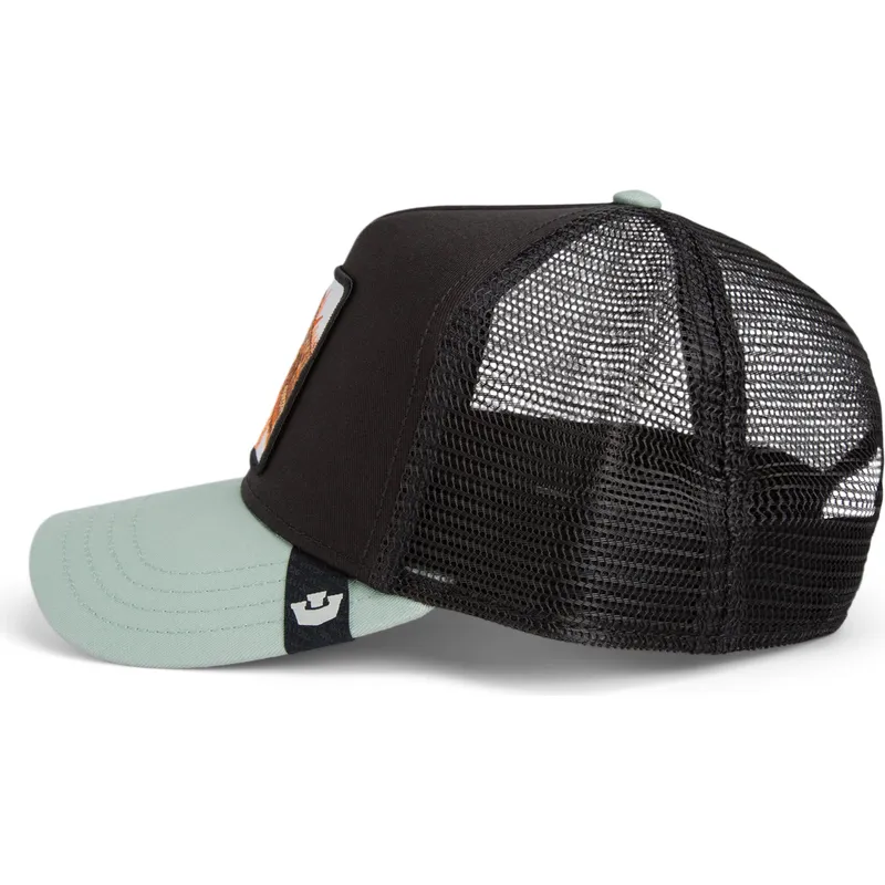 cepur-izliekta-truckeris-melns-snapback-the-outlaw-sport-the-farm-no-goorin-bros