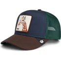 cepur-izliekta-truckeris-daudzkrasains-snapback-high-tri-tone-the-farm-no-goorin-bros
