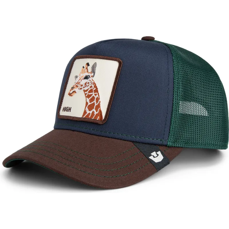 cepur-izliekta-truckeris-daudzkrasains-snapback-high-tri-tone-the-farm-no-goorin-bros
