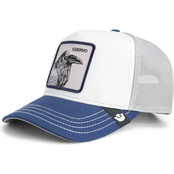 Casquette trucker multicolore corbeau Tri Tone The Farm Goorin Bros.