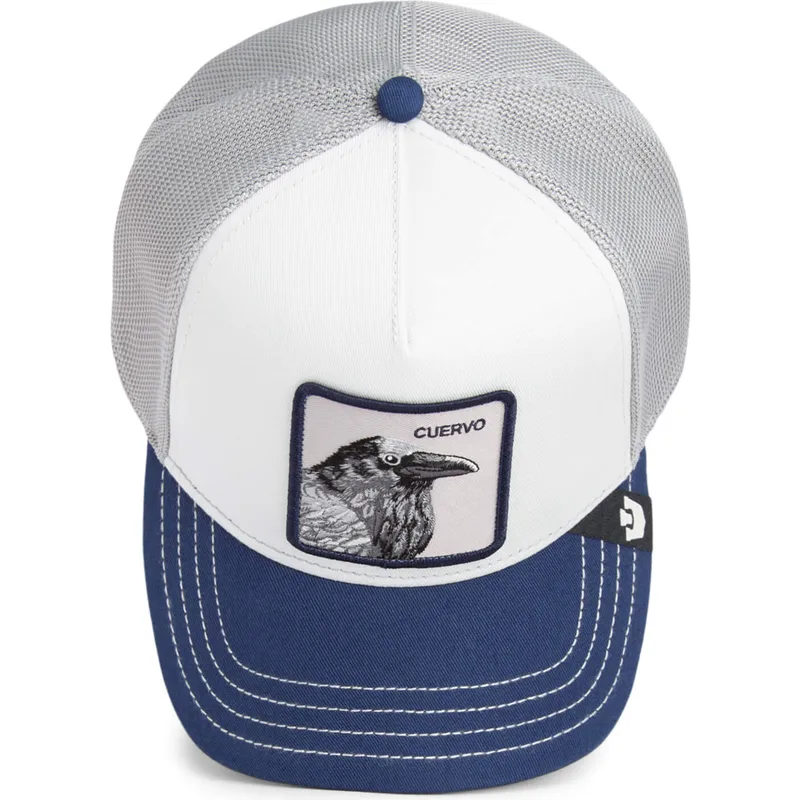 cepur-izliekta-truckeris-daudzkrasains-snapback-tri-tone-the-farm-no-goorin-bros